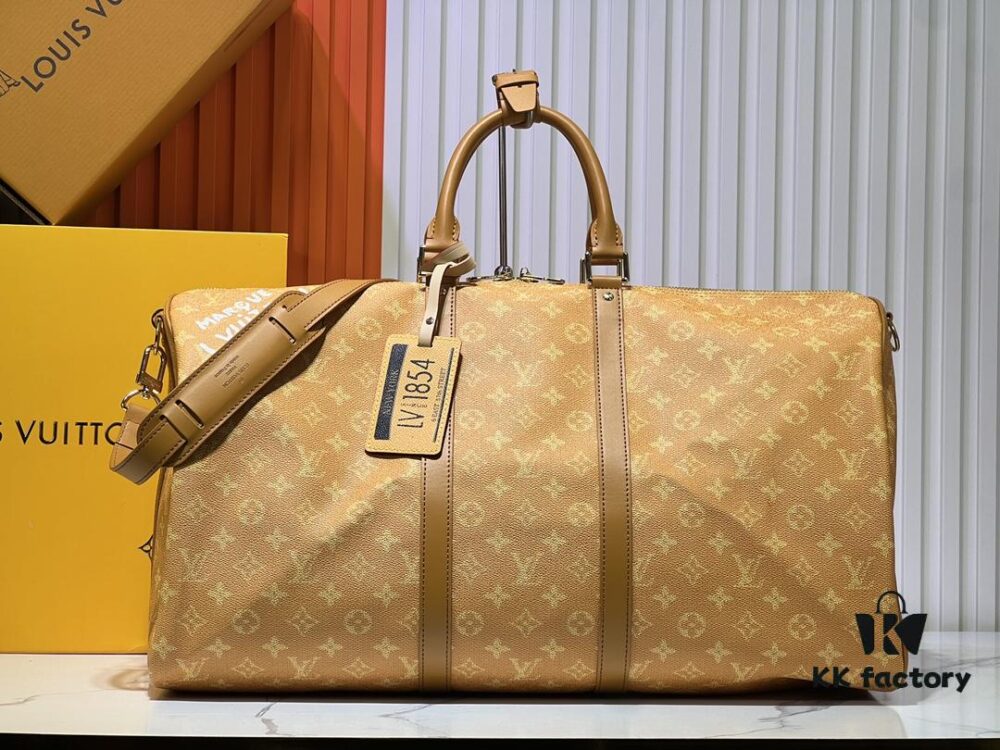 M11558 M13156 M41414 Louis Vuitton LV 24FW New Monogram Black Gradient Blue Vintage Series Messenger Bag Montsouris Crossbody Bag Keepall 55 Travel Bag Multiple Classic Styles