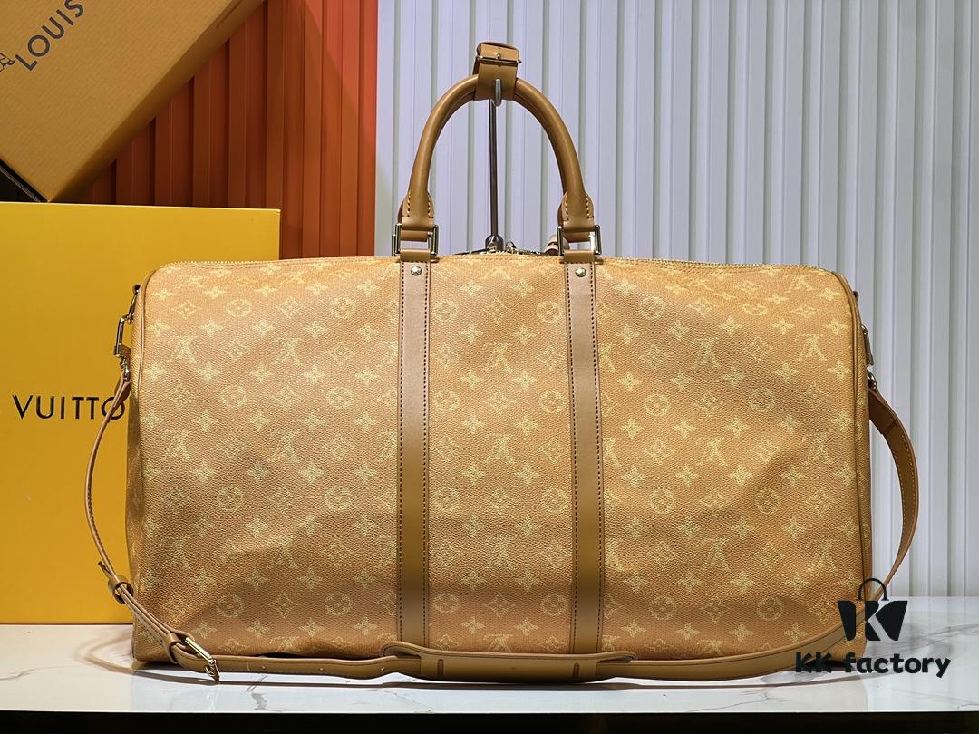 M11558 M13156 M41414 Louis Vuitton LV 24FW New Monogram Black Gradient Blue Vintage Series Messenger Bag Montsouris Crossbody Bag Keepall 55 Travel Bag Multiple Classic Styles