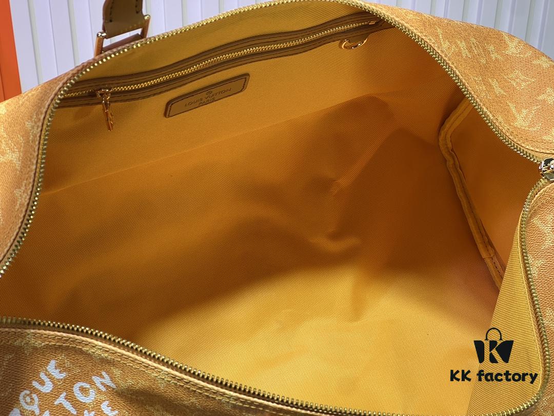 M11558 M13156 M41414 Louis Vuitton LV 24FW New Monogram Black Gradient Blue Vintage Series Messenger Bag Montsouris Crossbody Bag Keepall 55 Travel Bag Multiple Classic Styles