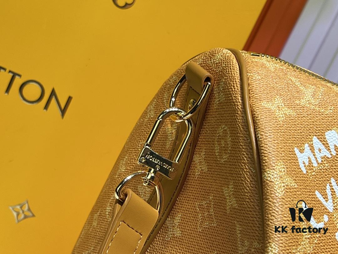 M11558 M13156 M41414 Louis Vuitton LV 24FW New Monogram Black Gradient Blue Vintage Series Messenger Bag Montsouris Crossbody Bag Keepall 55 Travel Bag Multiple Classic Styles