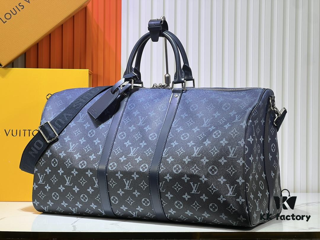 M11558 41416 41414 Black to Blue Gradient Green Louis Vuitton LV 24FW New Monogram Messenger Bag Montsouris Crossbody Bag Keepall 55 Travel Bag Multiple Classic Styles