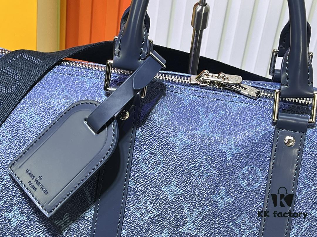 M11558 41416 41414 Black to Blue Gradient Green Louis Vuitton LV 24FW New Monogram Messenger Bag Montsouris Crossbody Bag Keepall 55 Travel Bag Multiple Classic Styles