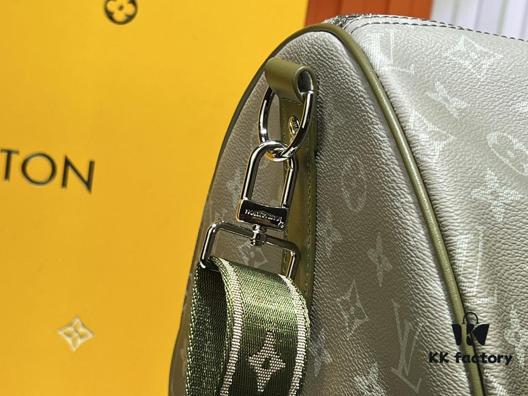 M11558 41416 41414 Black Gradient Blue Green Louis Vuitton LV 24FW New Monogram Black Classic Pattern Gradient Blue Pattern Series Messenger Bag Montsouris Crossbody Bag Keepall 55 Travel Bag Multiple Classic Styles