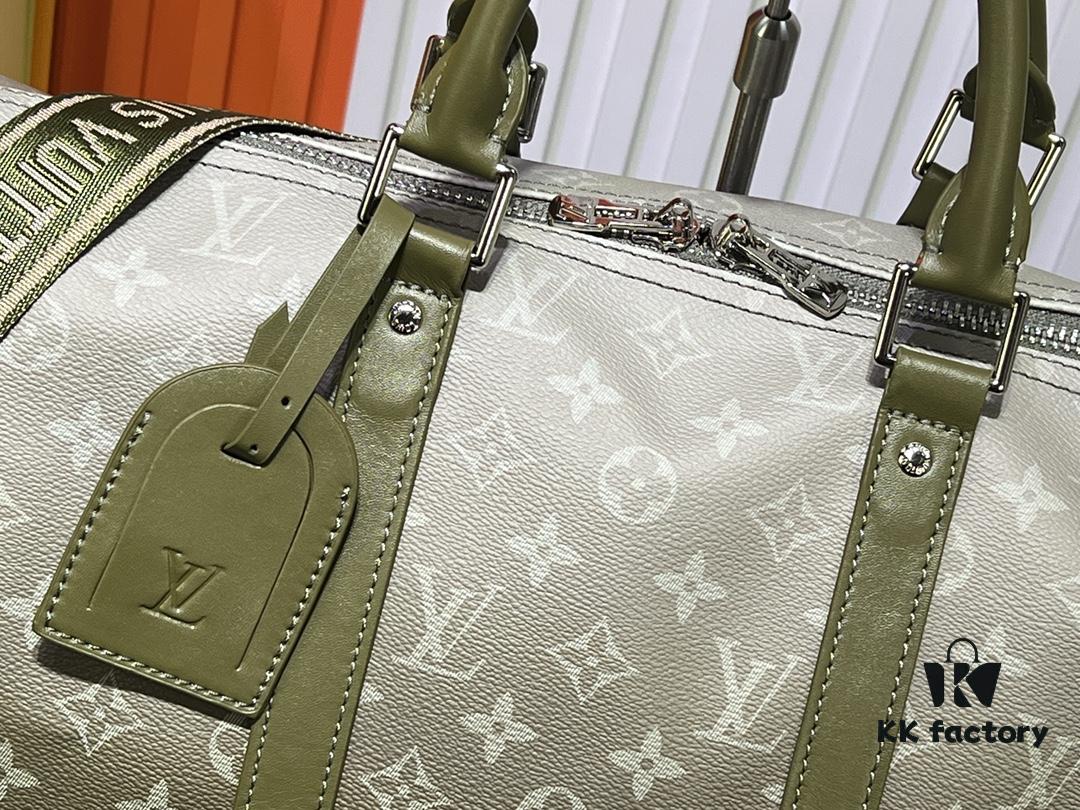 M11558 41416 41414 Black Gradient Blue Green Louis Vuitton LV 24FW New Monogram Black Classic Pattern Gradient Blue Pattern Series Messenger Bag Montsouris Crossbody Bag Keepall 55 Travel Bag Multiple Classic Styles