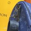 Louis Vuitton LV 24FW New Monogram Black Ombré Blue Green Gradient Series Messenger Bag Montsouris Crossbody Bag Keepall 55 Travel Bag Multiple Classic Styles