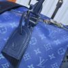 Louis Vuitton LV 24FW New Monogram Black Ombré Blue Green Gradient Series Messenger Bag Montsouris Crossbody Bag Keepall 55 Travel Bag Multiple Classic Styles