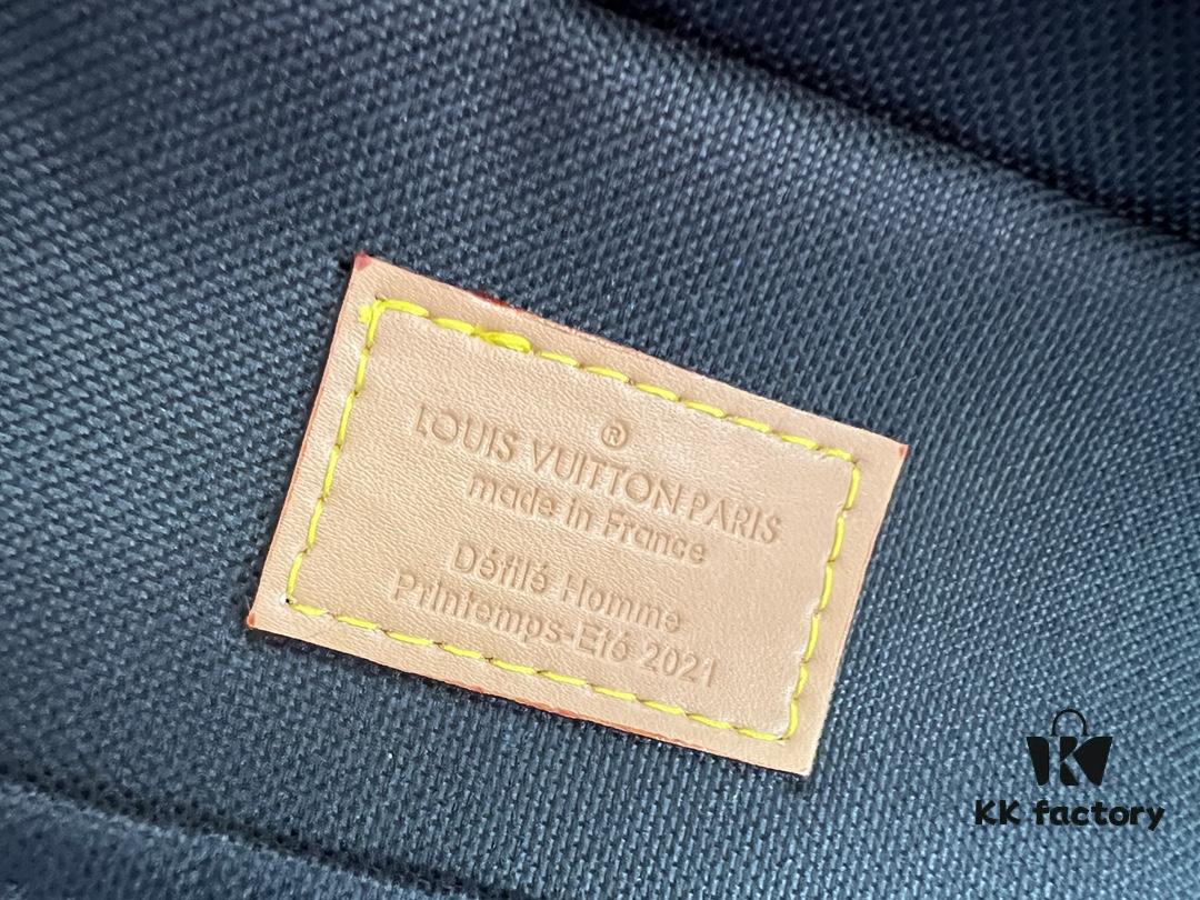 Upgraded Version Retro Trunk Bag 44752, Old Flower, Black Flower, Black Check, Classic LV Trunk Bag