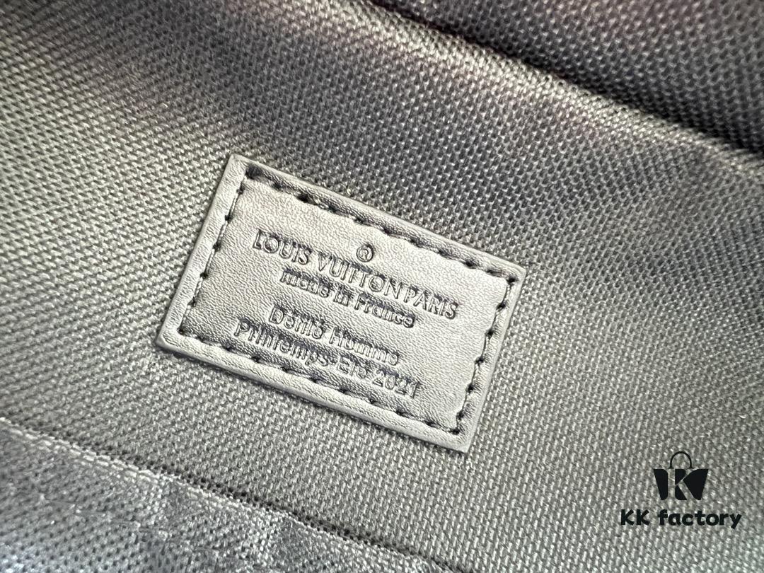 Upgraded Vintage Trunk Bag 44752, Old Flower, Black Flower, Black Check, Classic LV Trunk Bag