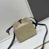 New Small LV NOE PURSE Bucket Bag in Raffia Leather