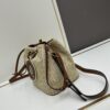 New Small LV NOE PURSE Bucket Bag in Raffia Leather