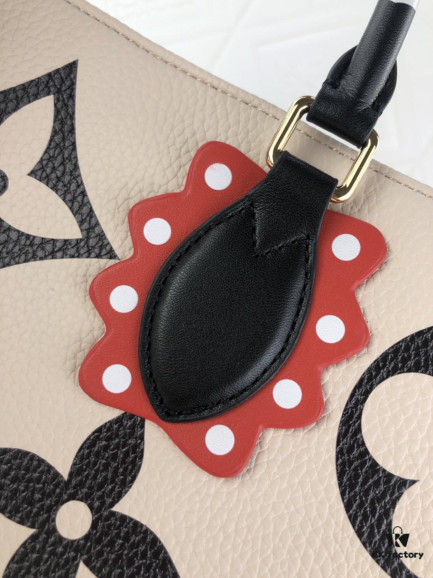 Upgraded Original Version: LV CRAFTY ONTHEGO Large Tote Bag [Authentic Woven Handle Strap], New Arrival Model M45373, 45372