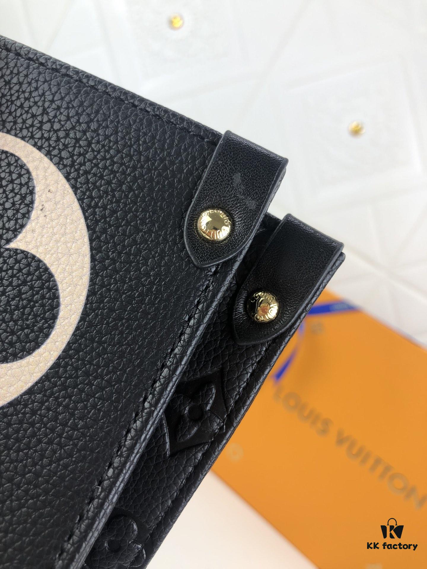 LV CRAFTY ONTHEGO Large Tote Bag M45373, 45372 – Upgraded Original Version with Braided Handle Strap