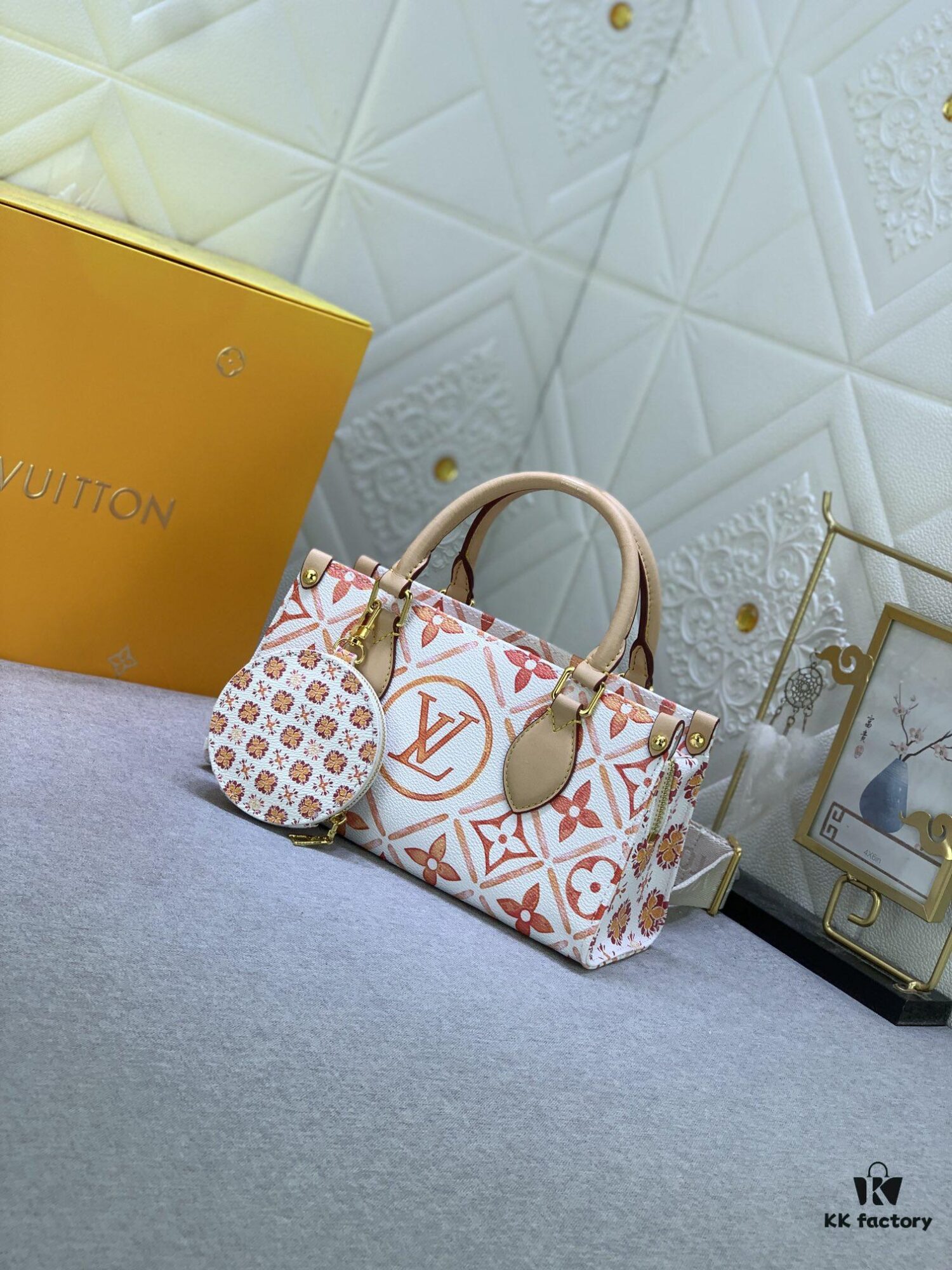 Upgraded Original M25318 M46653 ONTHEGO EAST WEST Handbag