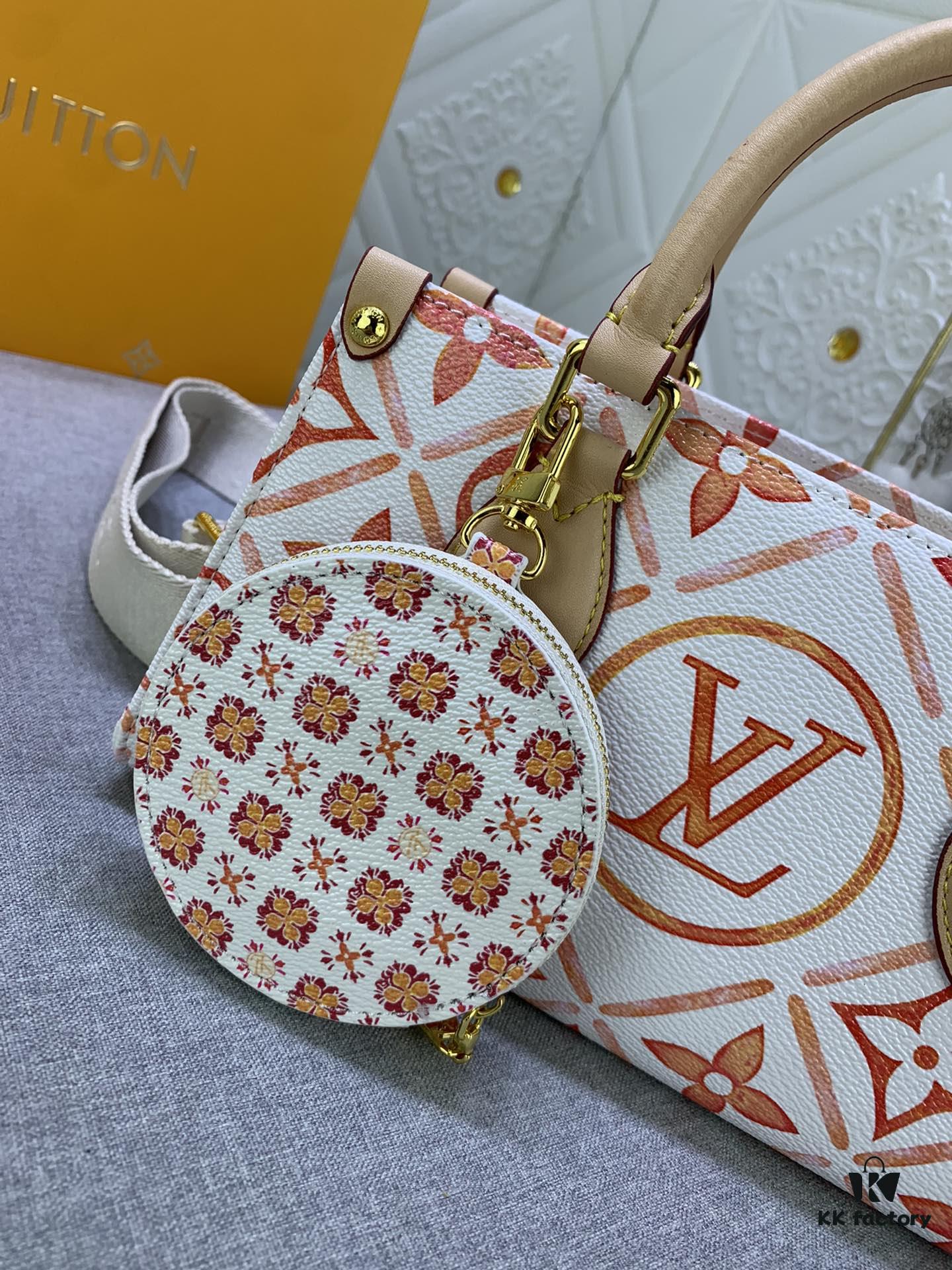 Upgraded Original M25318 M46653 ONTHEGO EAST WEST Handbag