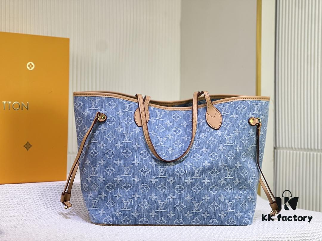 NEVERFULL Medium Handbag M45684 M45686 M40995 Denim Tote MM