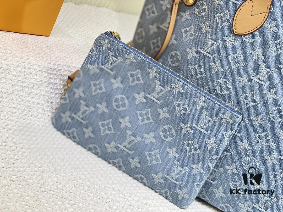 NEVERFULL Medium Handbag M45684 M45686 M40995 Denim Tote MM