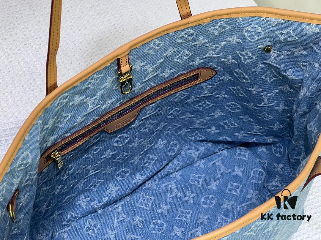 NEVERFULL Medium Handbag M45684 M45686 M40995 Denim Tote MM