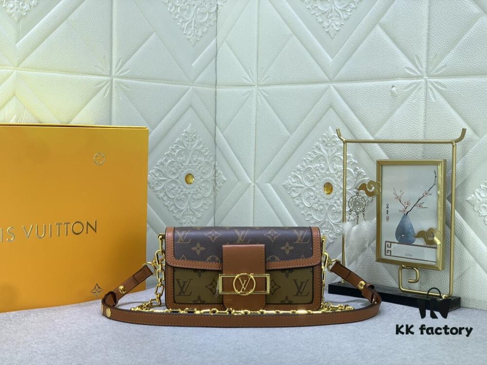 Upgraded Original M46757 Dauphine East West Handbag