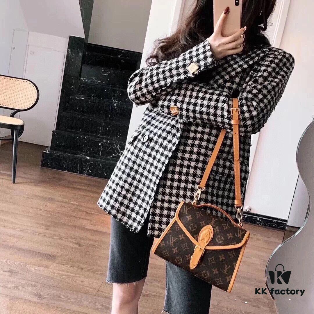 Large 160, Small Upgrade Original Version 🍇 M44919 M51121 M51120 This Retro-Styled LV Ivy Bag