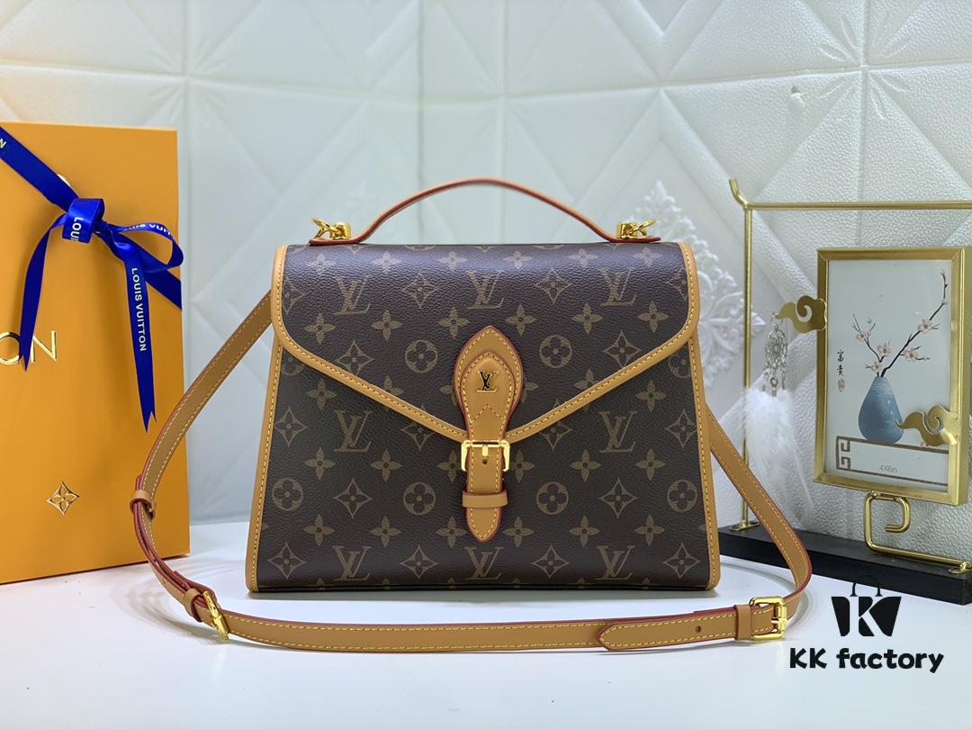 Large 160, Small Upgrade Original Version 🍇 M44919 M51121 M51120 This Retro-Fashionable LV Ivy Bag