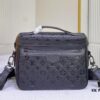 M46972 Vintage Flower, Black Flower LV Trail Messenger Bag