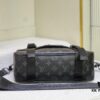M46972 Monogram and Black Flower - LV Trail Messenger Bag