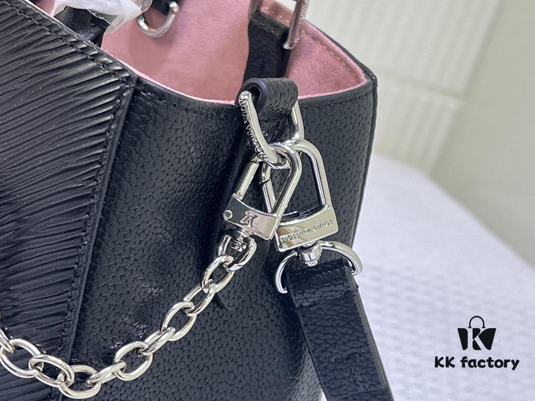 693067786e68136f4d9a4a1f Small Marelle Tote Bag in Epi Grained Leather