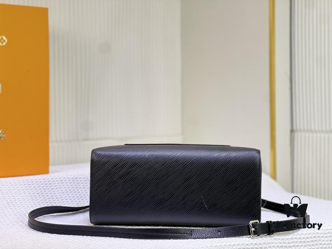 Large Marelle Tote Bag in Epi Grained Leather