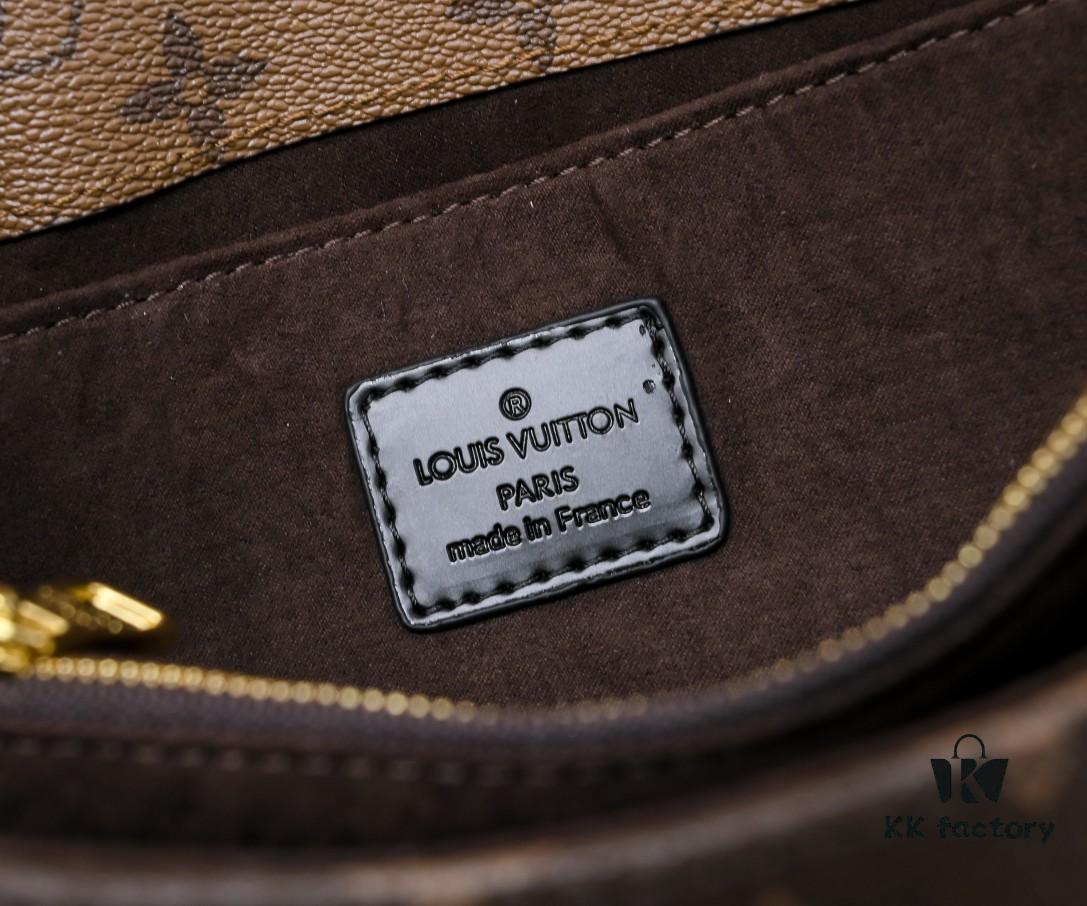 Exclusive Real Photo - Upgraded Version ‼️ M46279 Monogram, Yellow Flower | LV Sling Bag Petite East West Métis Handbag