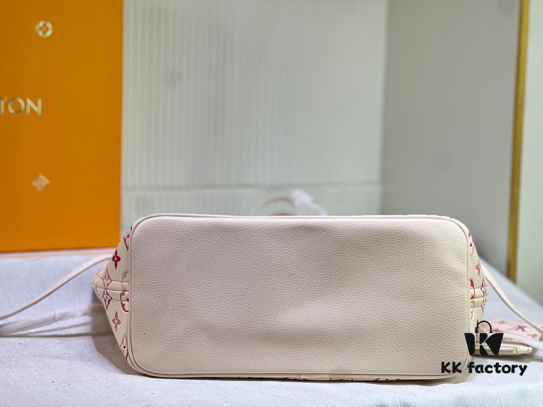 NEVERFULL Medium Tote Bag m45684 m45685 m40995 (Embossed) MM Handbag