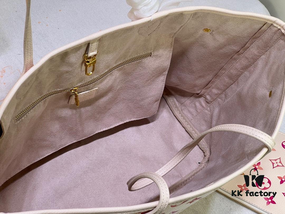 NEVERFULL Medium Tote Bag m45684 m45685 m40995 (Embossed) MM Handbag