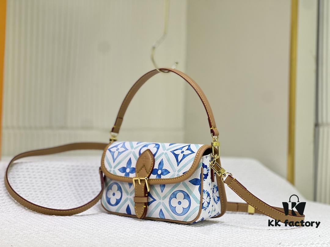 Upgraded Original M83621 M83300 M83566 M45985 Nano Diane Bag from LV By the Pool Summer Collection
