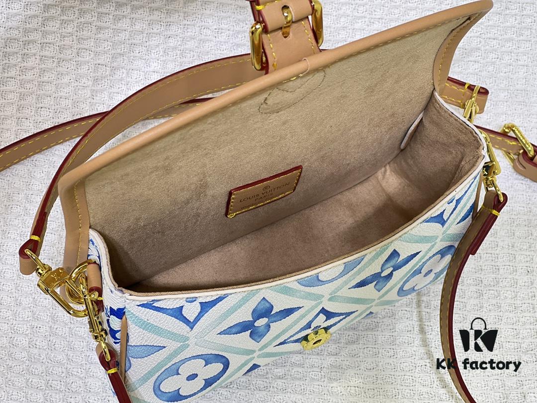 Upgraded Original M83621 M83300 M83566 M45985 Nano Diane Bag from LV By the Pool Summer Collection