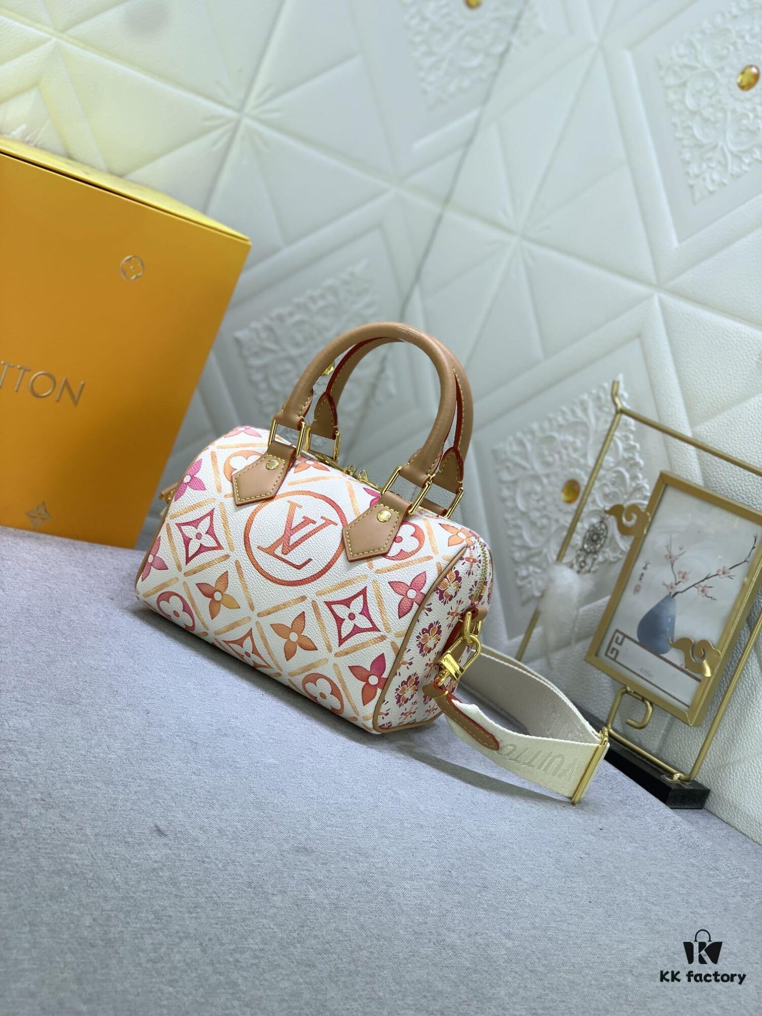 Upgraded Original M11209 M46234 Speedy Bandoulière 20 Handbag from the LV By The Pool Collection