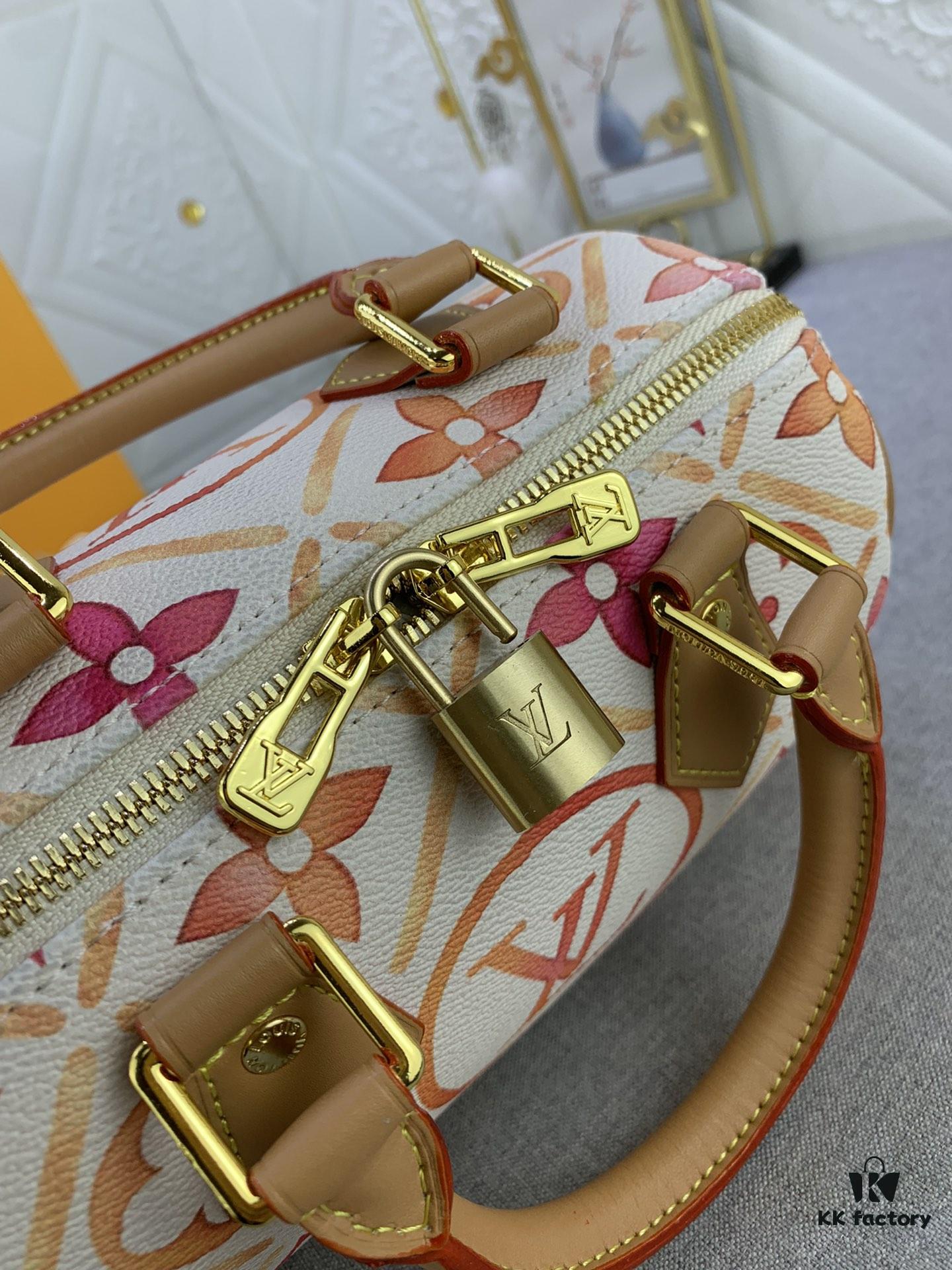 Upgraded Original M11209 M46234 Speedy Bandoulière 20 Handbag from the LV By The Pool Collection