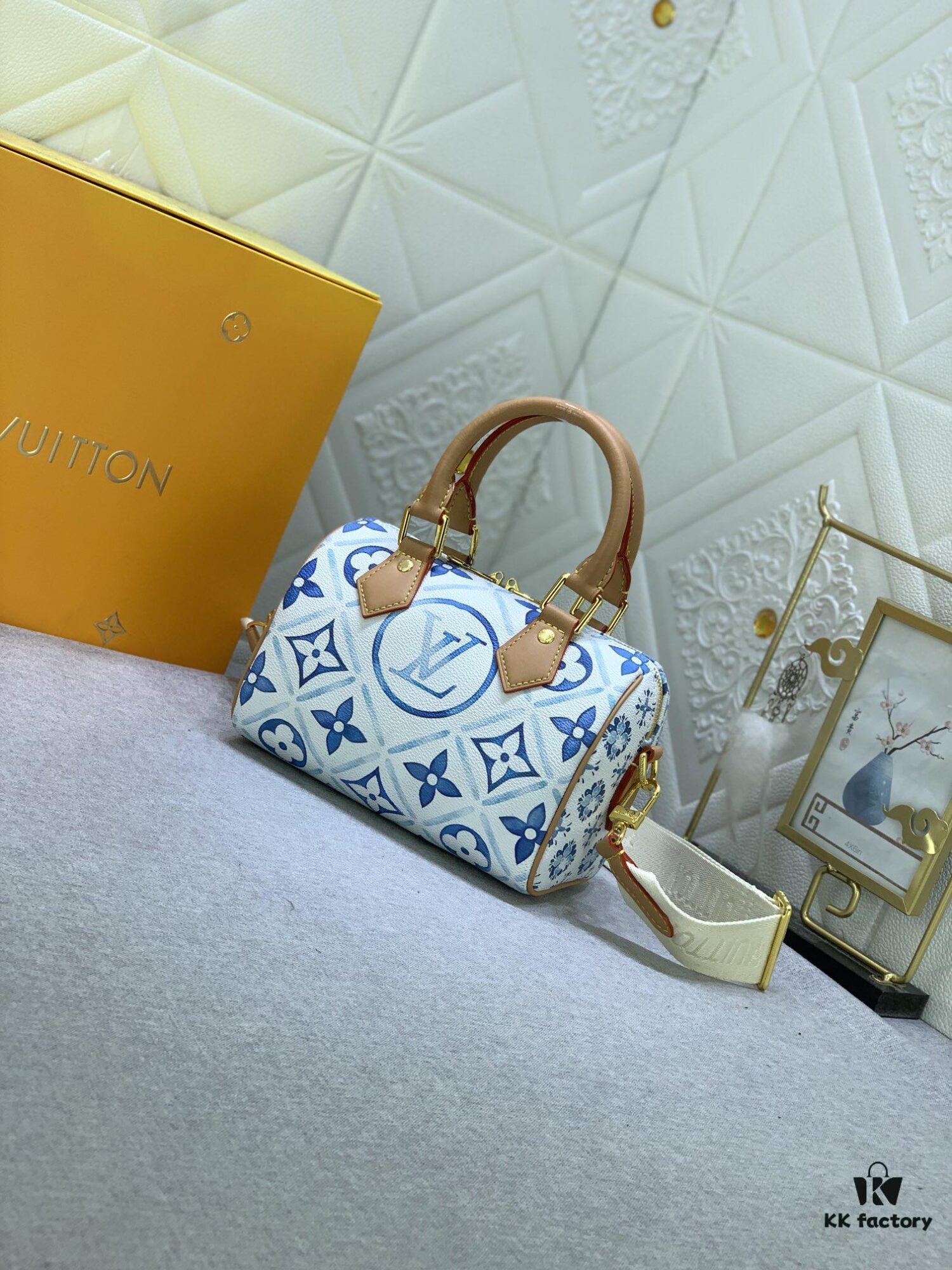 Upgraded Original M11209 M46234 Speedy Bandoulière 20 Handbag from the LV By The Pool Collection