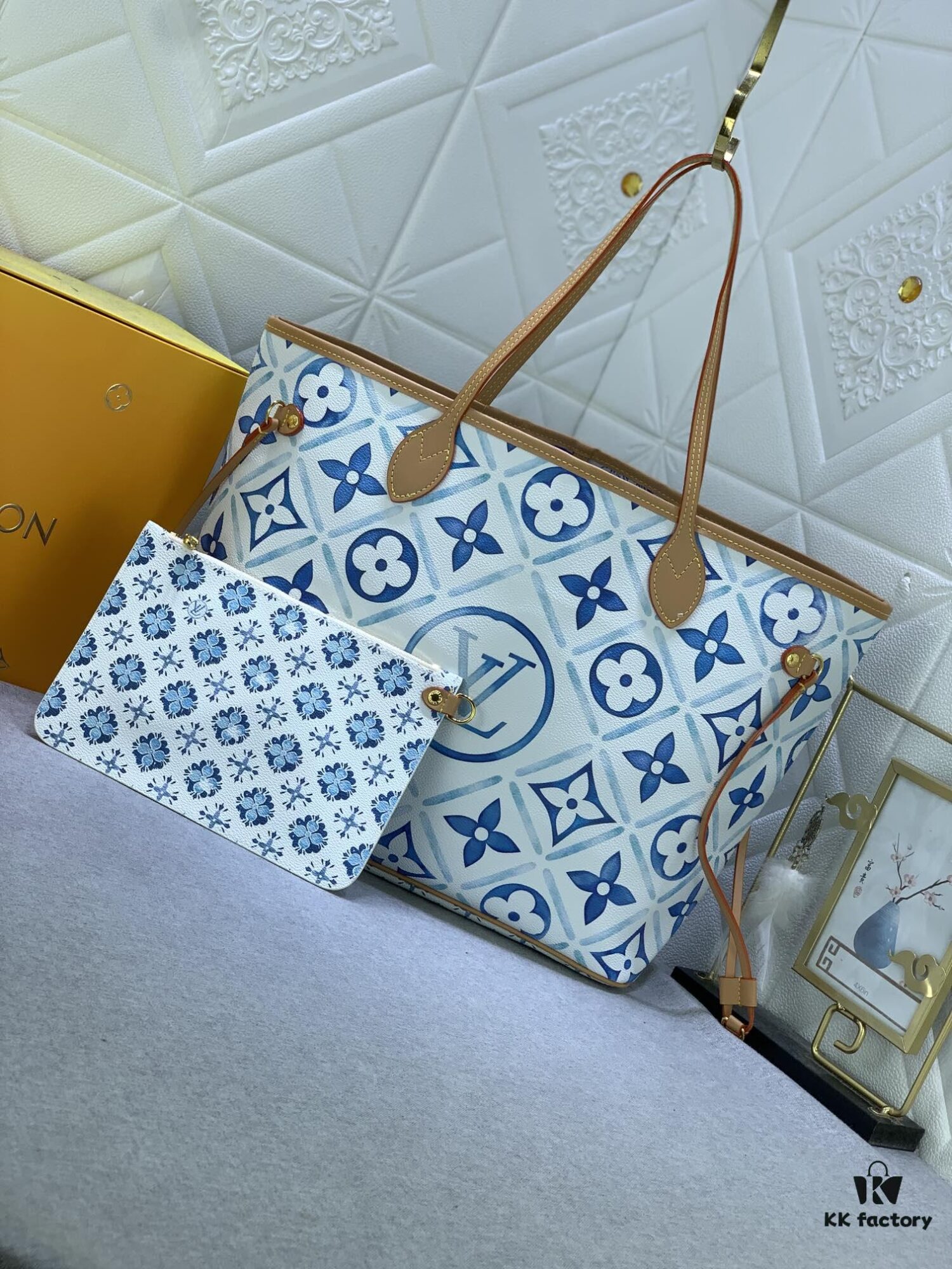 Upgraded Original M25317 M11263 M40995 Medium Neverfull Tote Bag