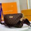 Authentic LV M40719 Original Leather Popular Style Korean Vintage Bag Trendy and Practical