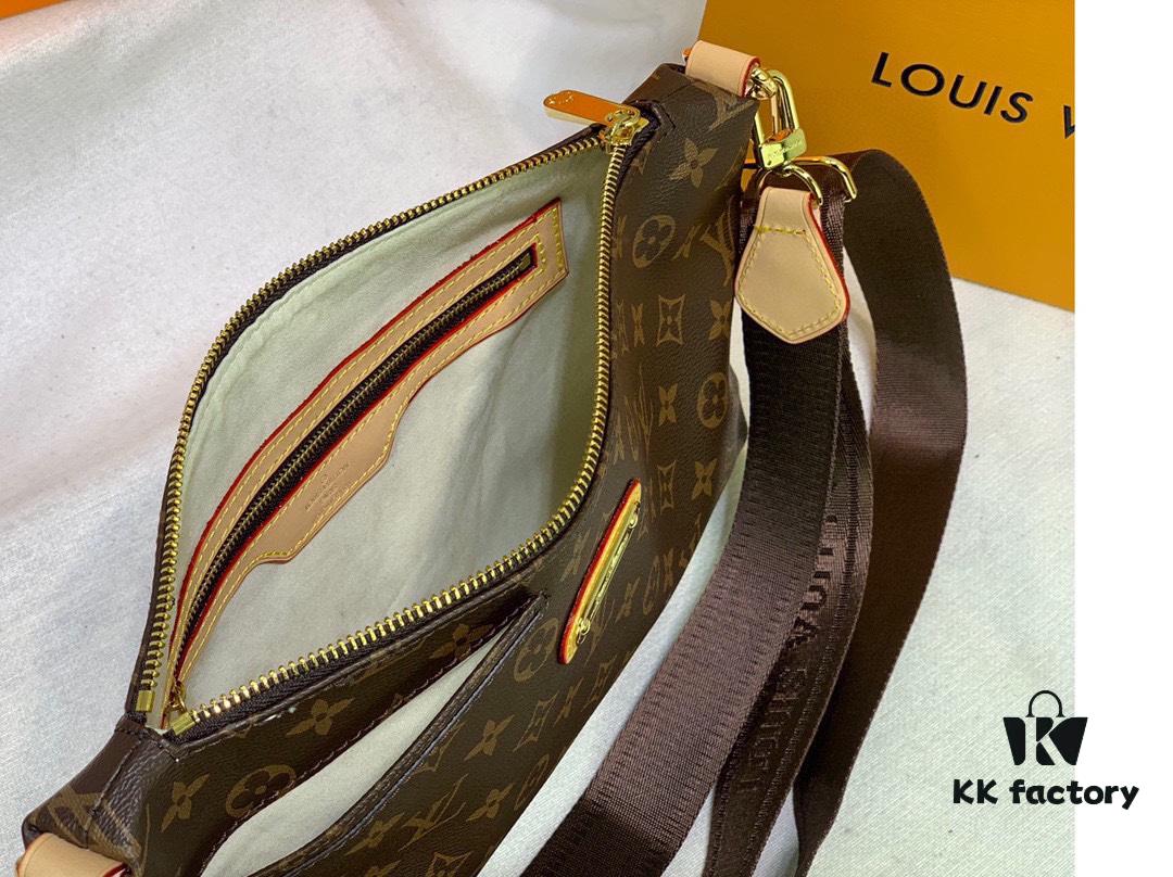 Authentic LV M40719 Original Leather Popular Style Korean Vintage Bag Trendy and Practical