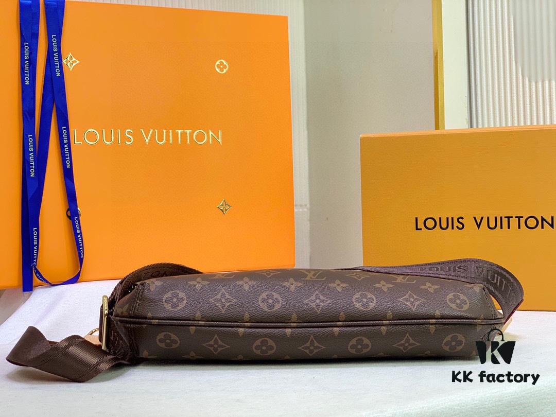 Authentic LV M40719 Original Leather Popular Style Korean Vintage Bag Trendy and Practical