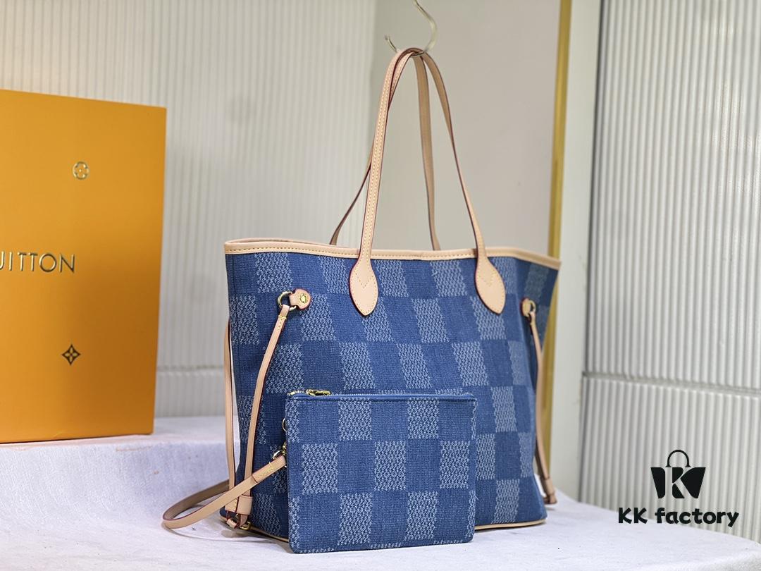 NEVERFULL Medium Handbag M45684 M45686 M40995 Denim Tote MM