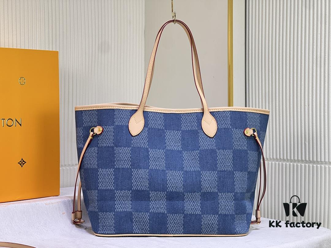 NEVERFULL Medium Handbag M45684 M45686 M40995 Denim Tote MM