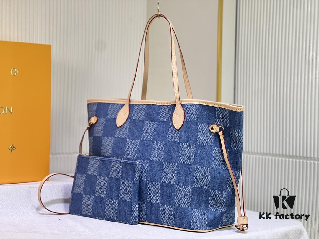 NEVERFULL Medium Handbag M45684 M45686 M40995 Denim Tote MM