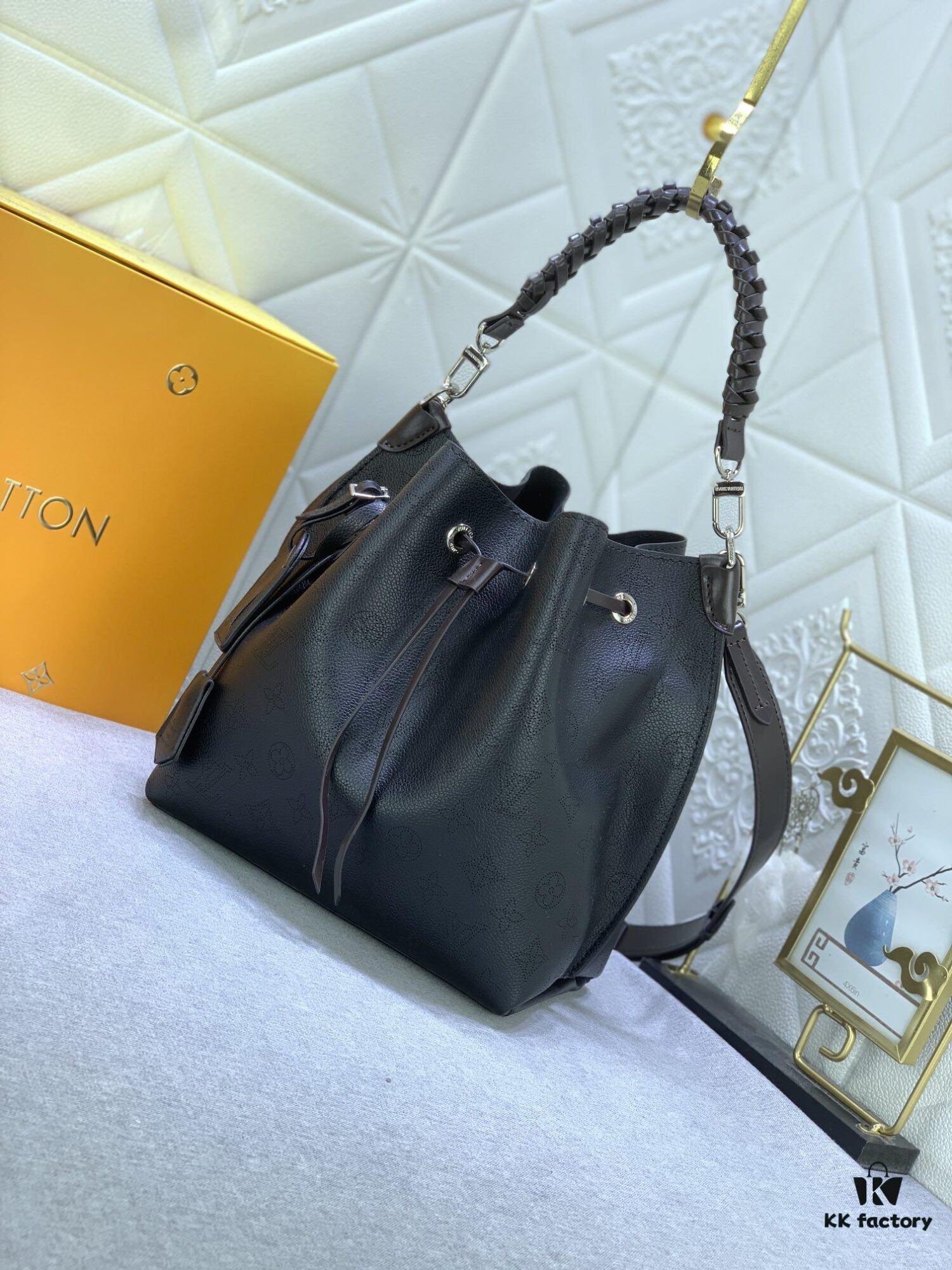 Upgraded Original M59554 Full Leather Bucket Bag Series MURIA Handbag M55800 Muria Tote