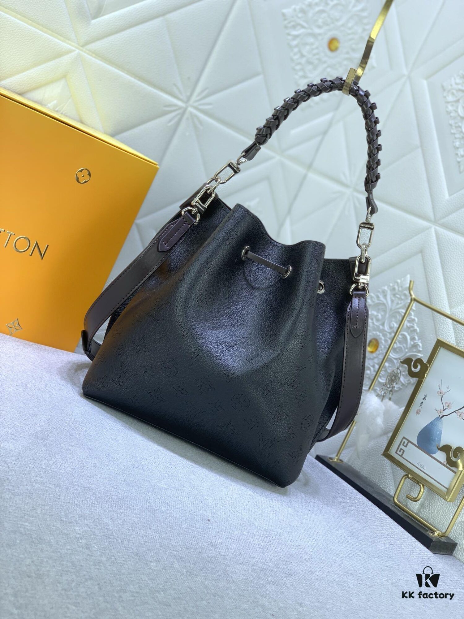 Upgraded Original M59554 Full Leather Bucket Bag Series MURIA Handbag M55800 Muria Tote