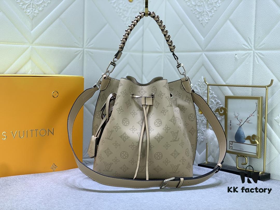 Upgraded Original M59554 Full Leather Bucket Bag Series MURIA Handbag M55800 Muria Tote