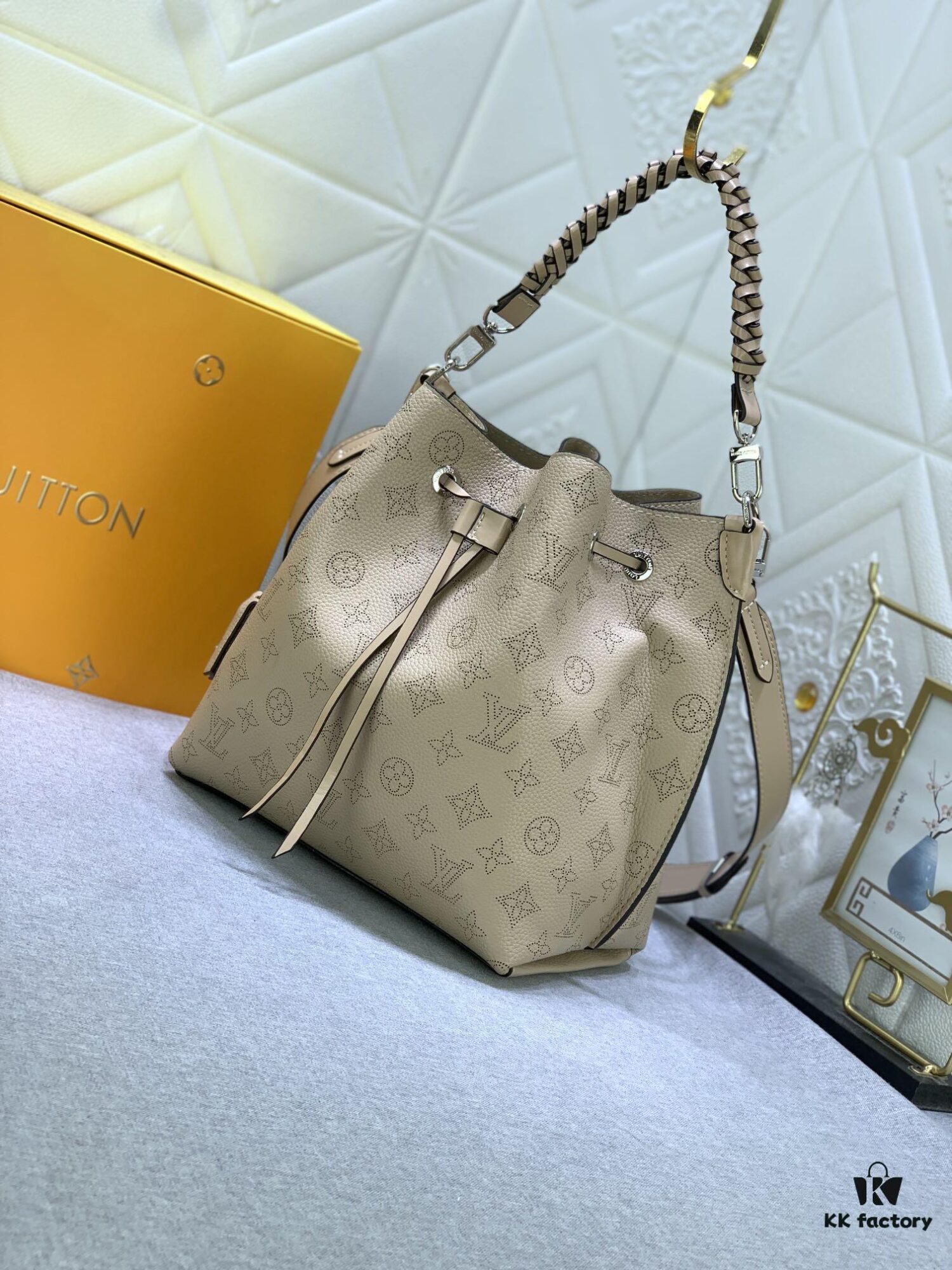 Upgraded Original M59554 Full Leather Bucket Bag Series MURIA Handbag M55800 Muria Tote