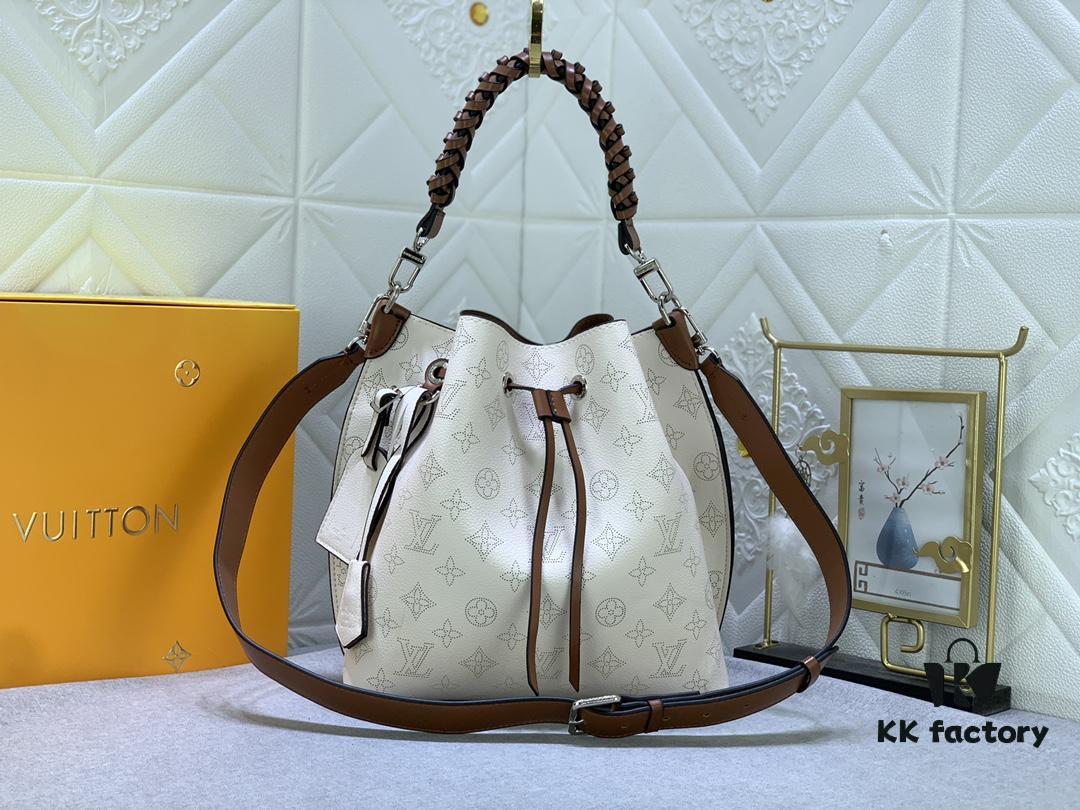 Upgraded Original M59554 Full Leather Bucket Bag Series MURIA Handbag M55800 Muria Tote