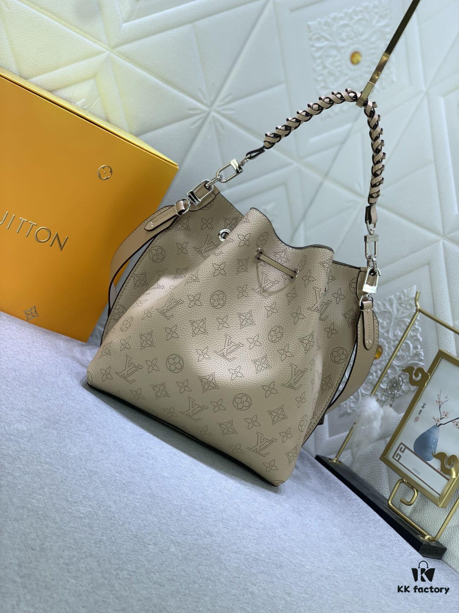 Upgraded Original M59554 Full Leather Bucket Bag Series MURIA Handbag M55800 Muria Tote