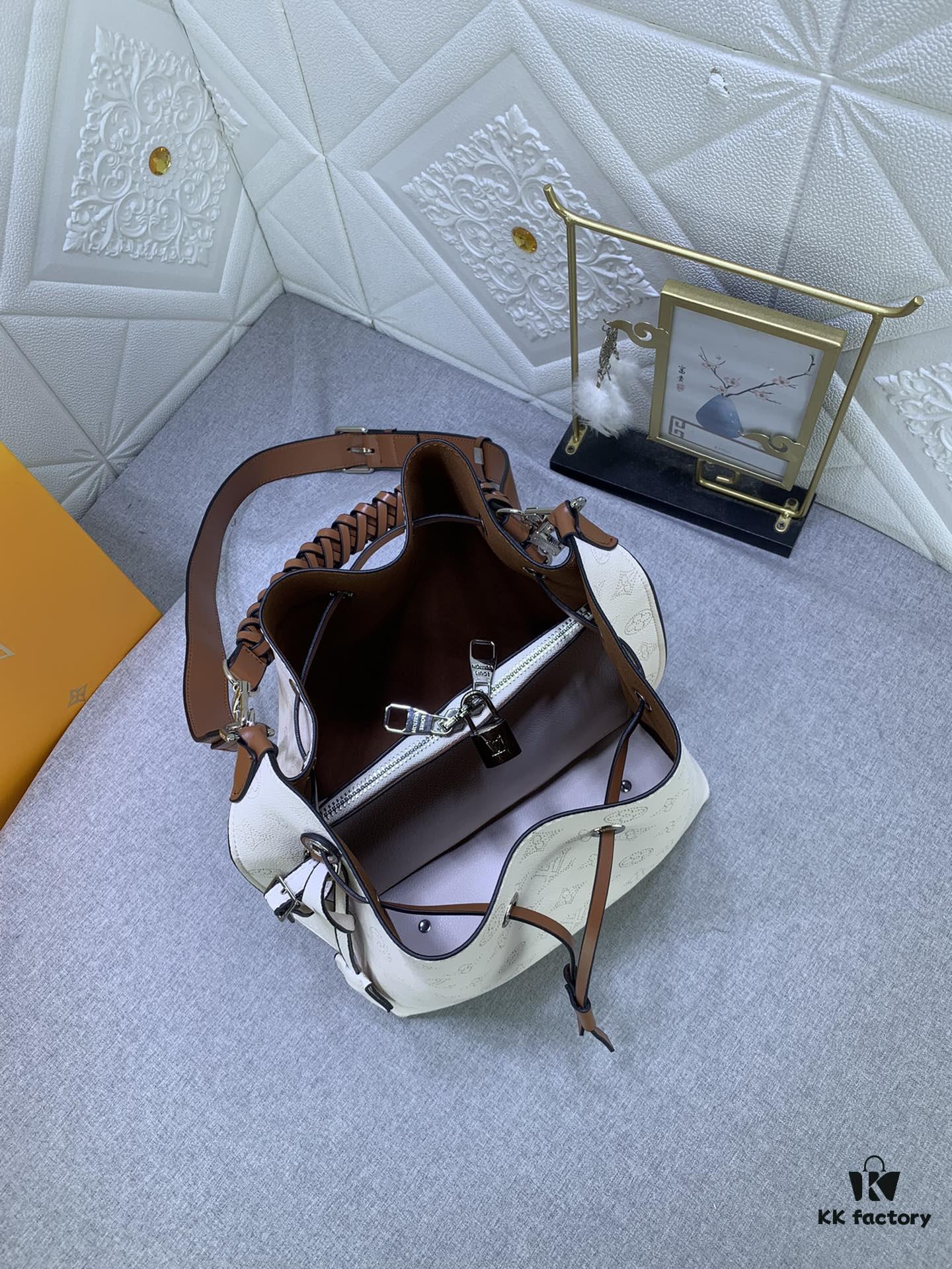 Upgraded Original M59554 Full Leather Bucket Bag Series MURIA Handbag M55800 Muria Tote